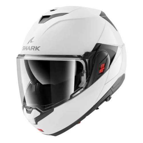 Shark Мотошлем Oxo Blank White Glossy в Тольятти