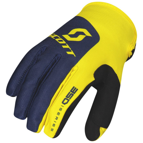 Scott Перчатки 350 Track blue/yellow в Тольятти